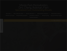 Tablet Screenshot of menloparkperio.com